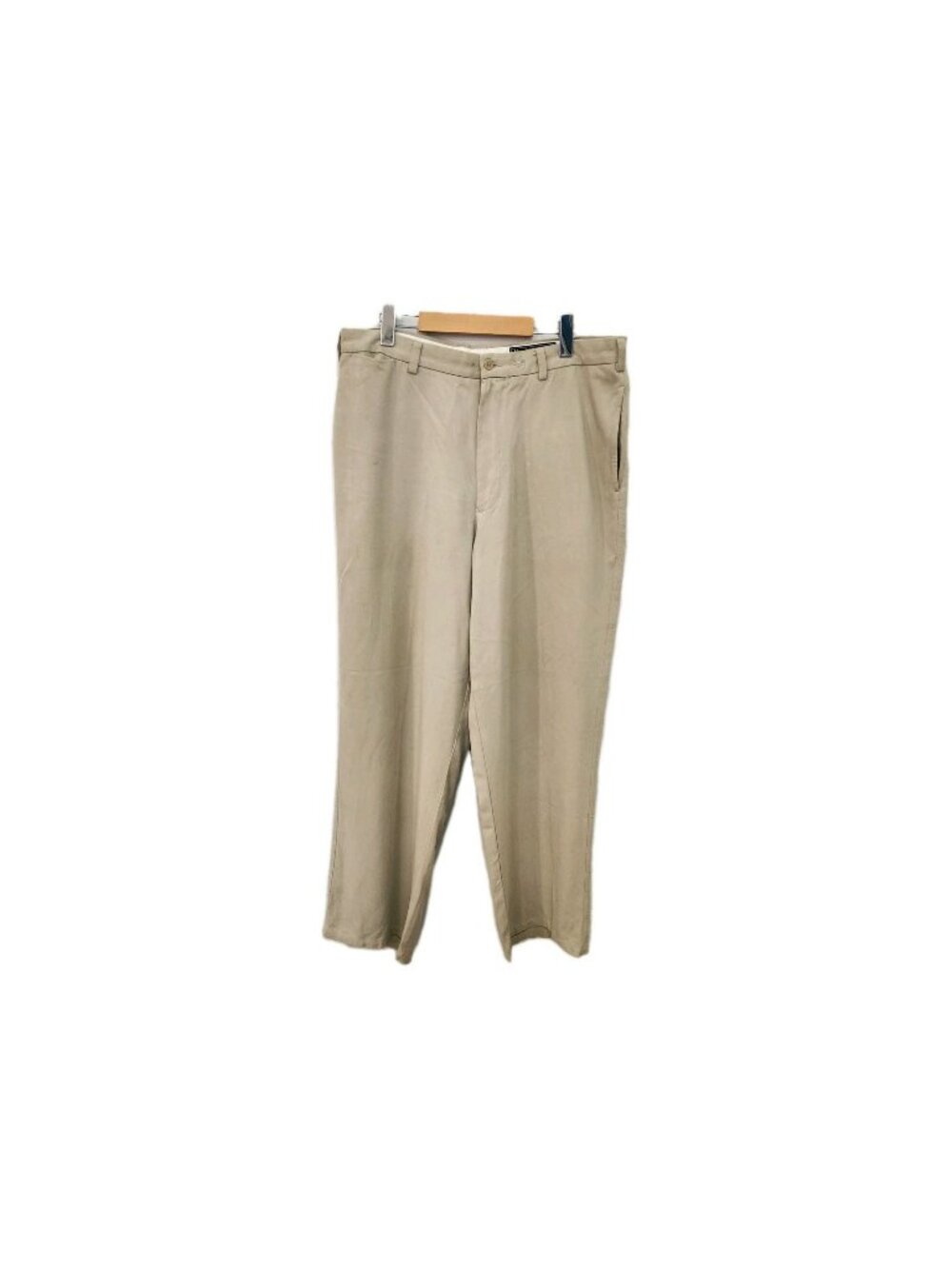 Vintage Nat Nast Luxury 100% Silk Pants Trousers Beige 5 Pockets Mens 36x30